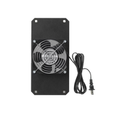 Kit de Ventilador, para Instalación en Gabinetes AccessPlus de Hoffman, de 115 Vca, 100 CFM, De Aluminio, Color Negro